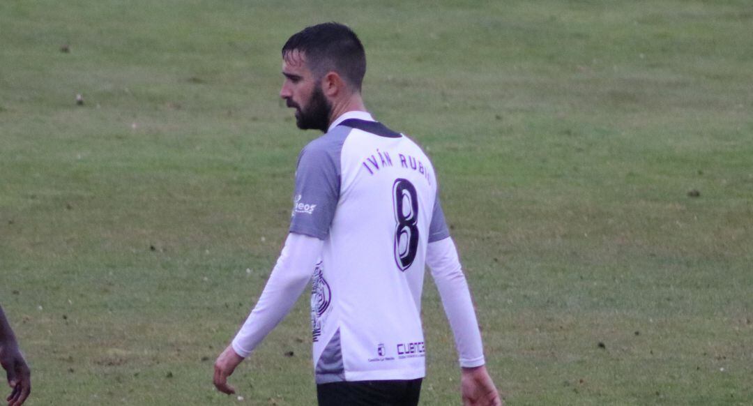 Iván Rubio durante un partido