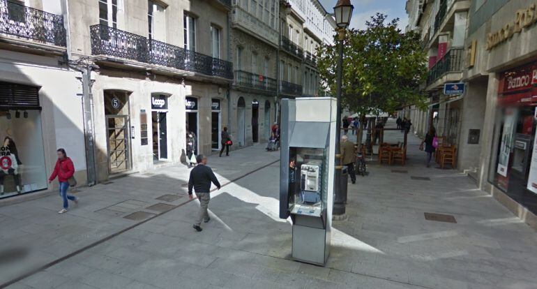 Calle de la Reina, en Lugo