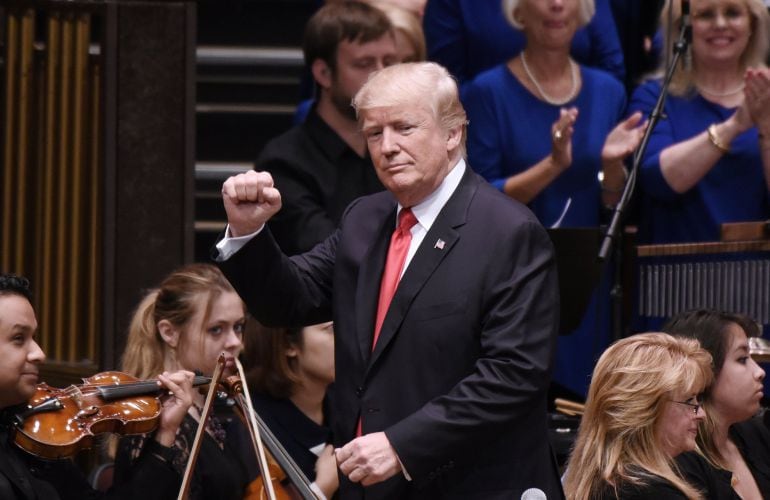 El presidente de Estados Unidos, Donald Trump.