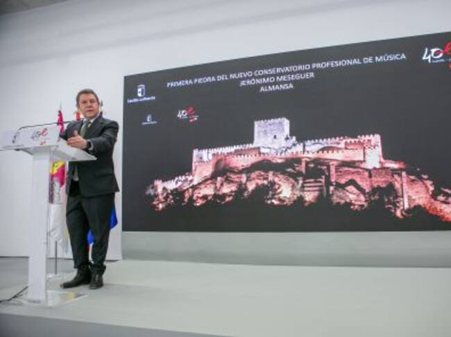 Page se encuentra este lunes en la provincia de Albacete