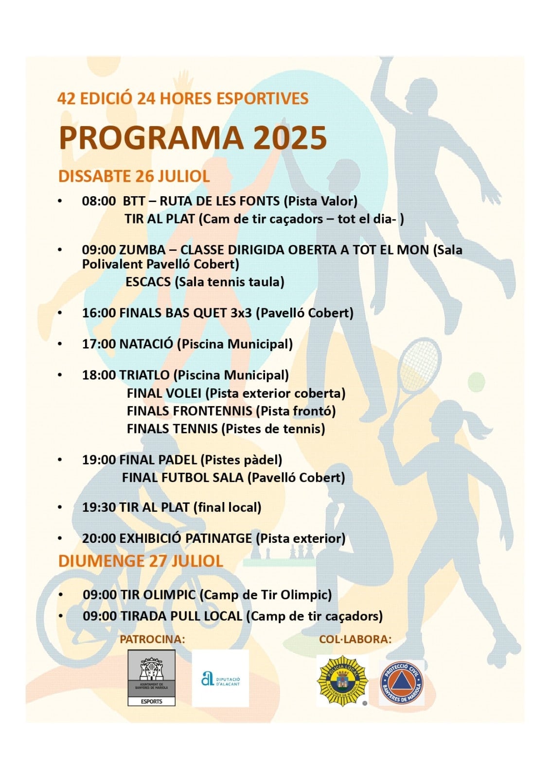 Cartel de las 24 horas