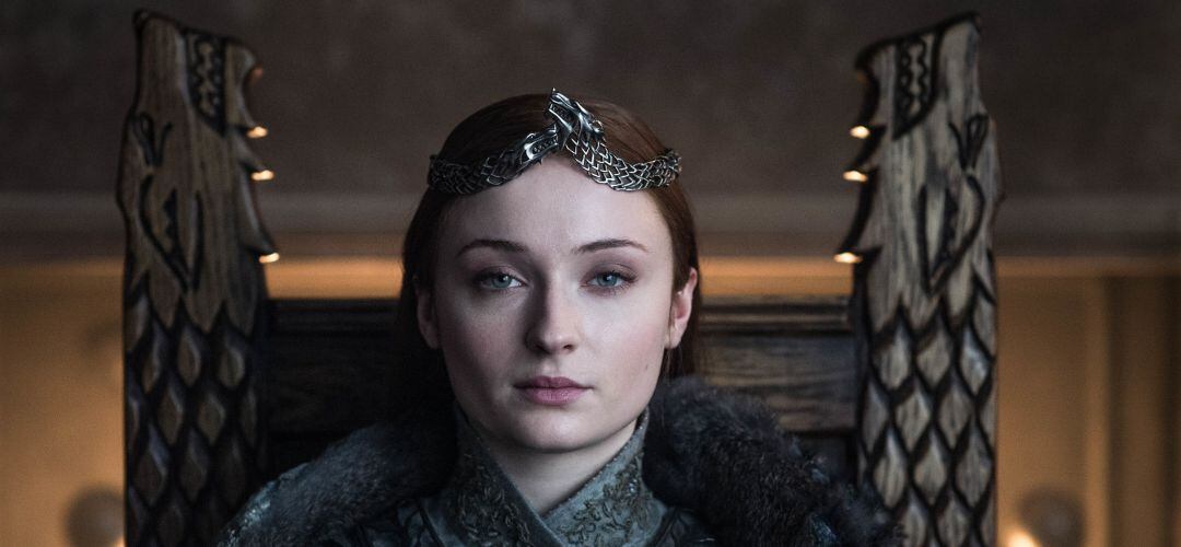 Sansa Stark (interpretada por Sophie Turner), consiguió sin, sorprendentemente, oposición de otras casas de Poniente la independencia del Norte.