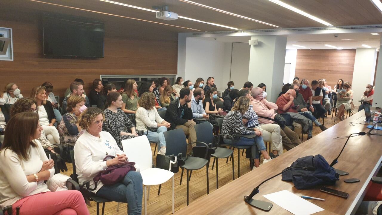 Asamblea convocada por el Sindicato Médico.