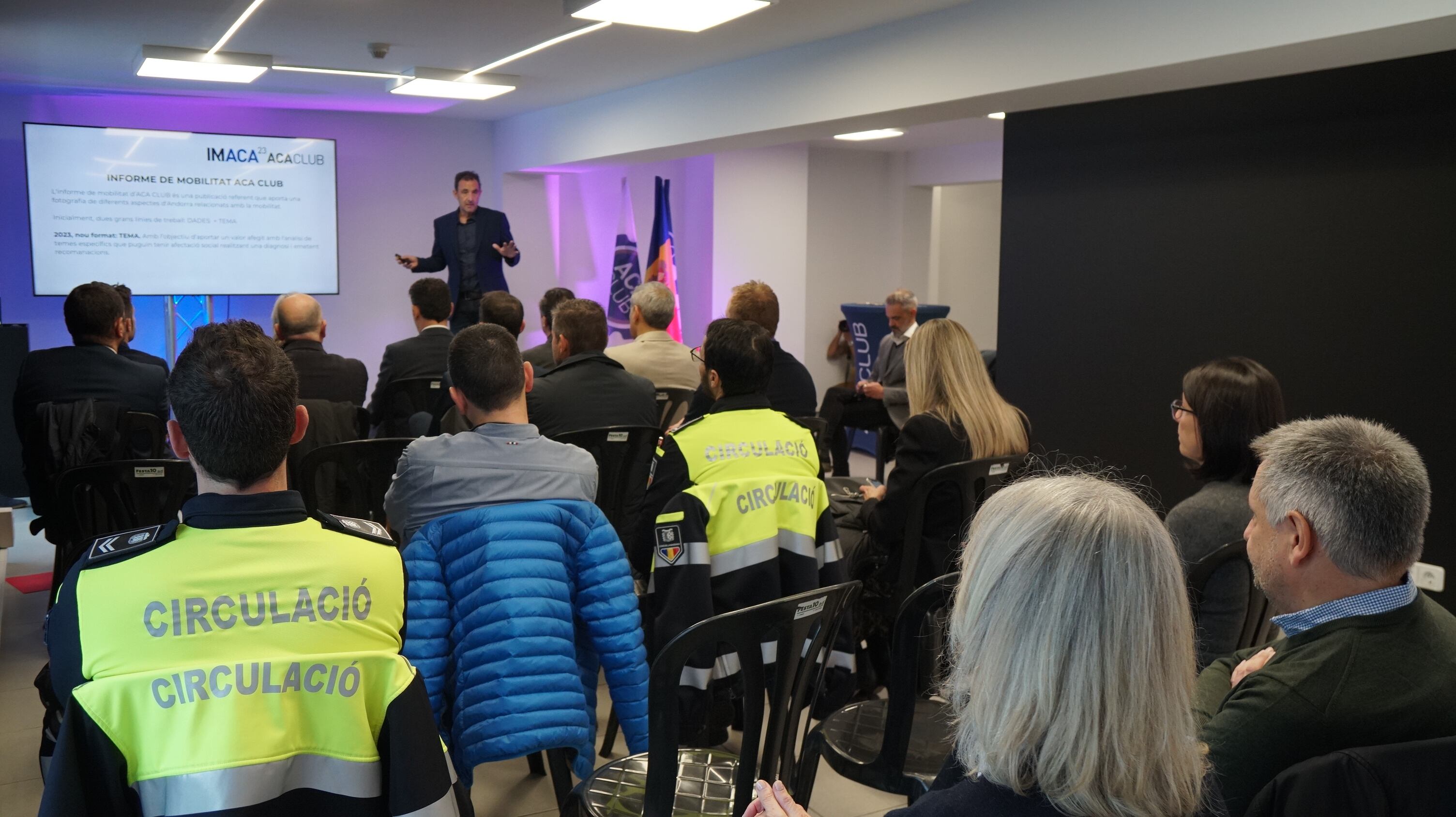 El secretari General de l'ACA Club, Toti Sasplugase