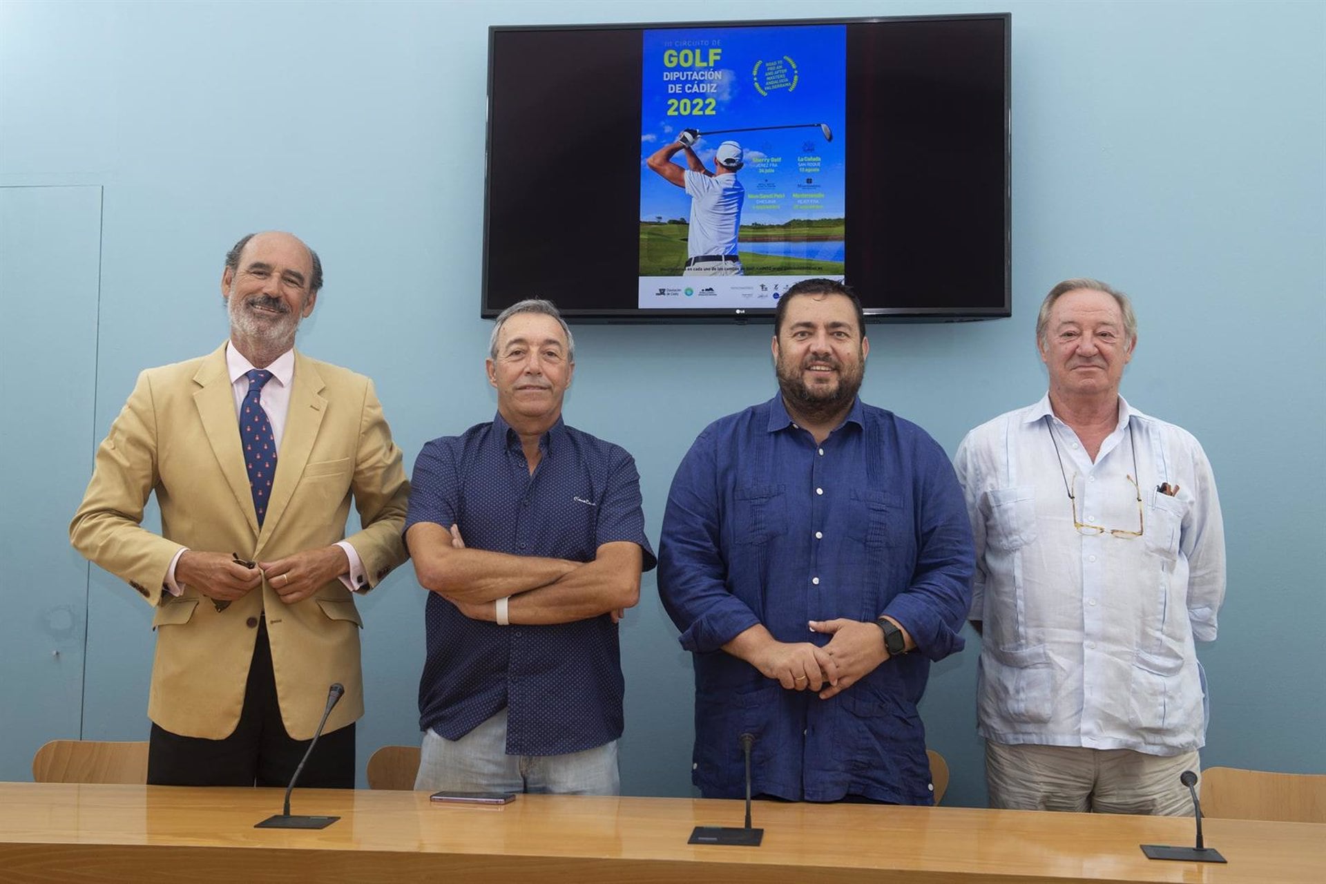 Presentada la III edición del Circuito de Golf Diputación de Cádiz