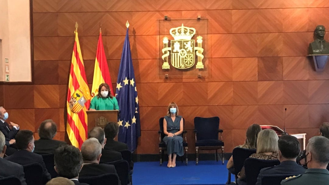 Discurso de la nueva delegada del Gobierno de España en Aragón, Rosa Serrano
