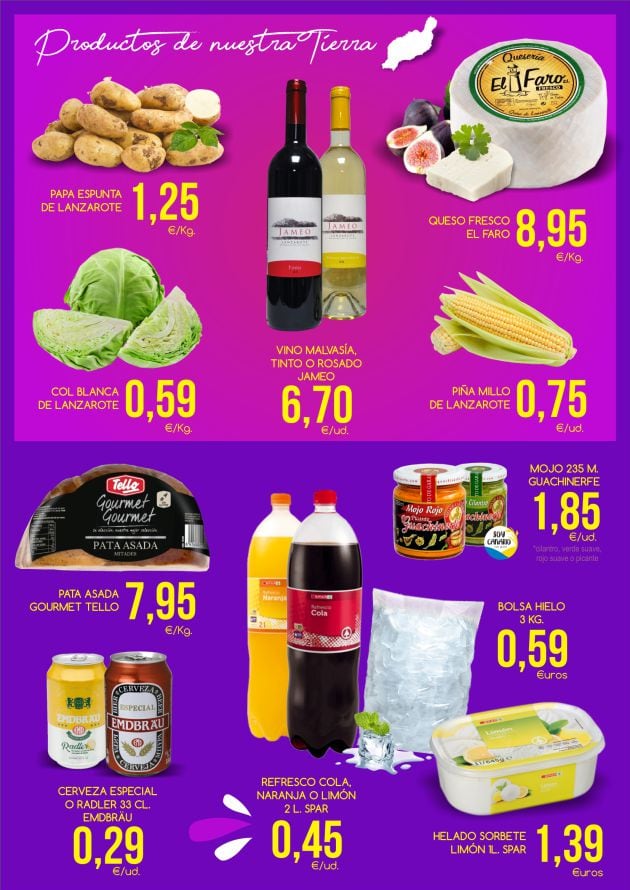 Ofertas de SPAR Lanzarote.