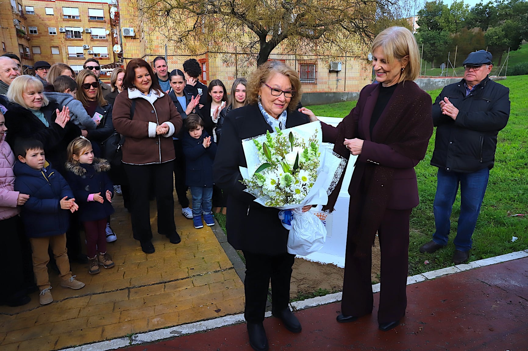 Inauguración del Parque Sebastián Peña