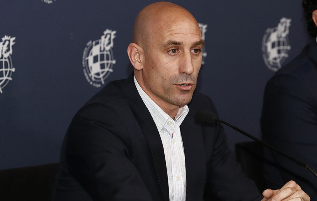 Luis Rubiales, presidente de la Real Federación Española de fútbol