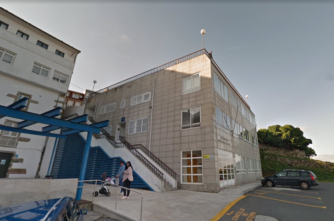 O Centro de Saúde está situado no primeiro andar