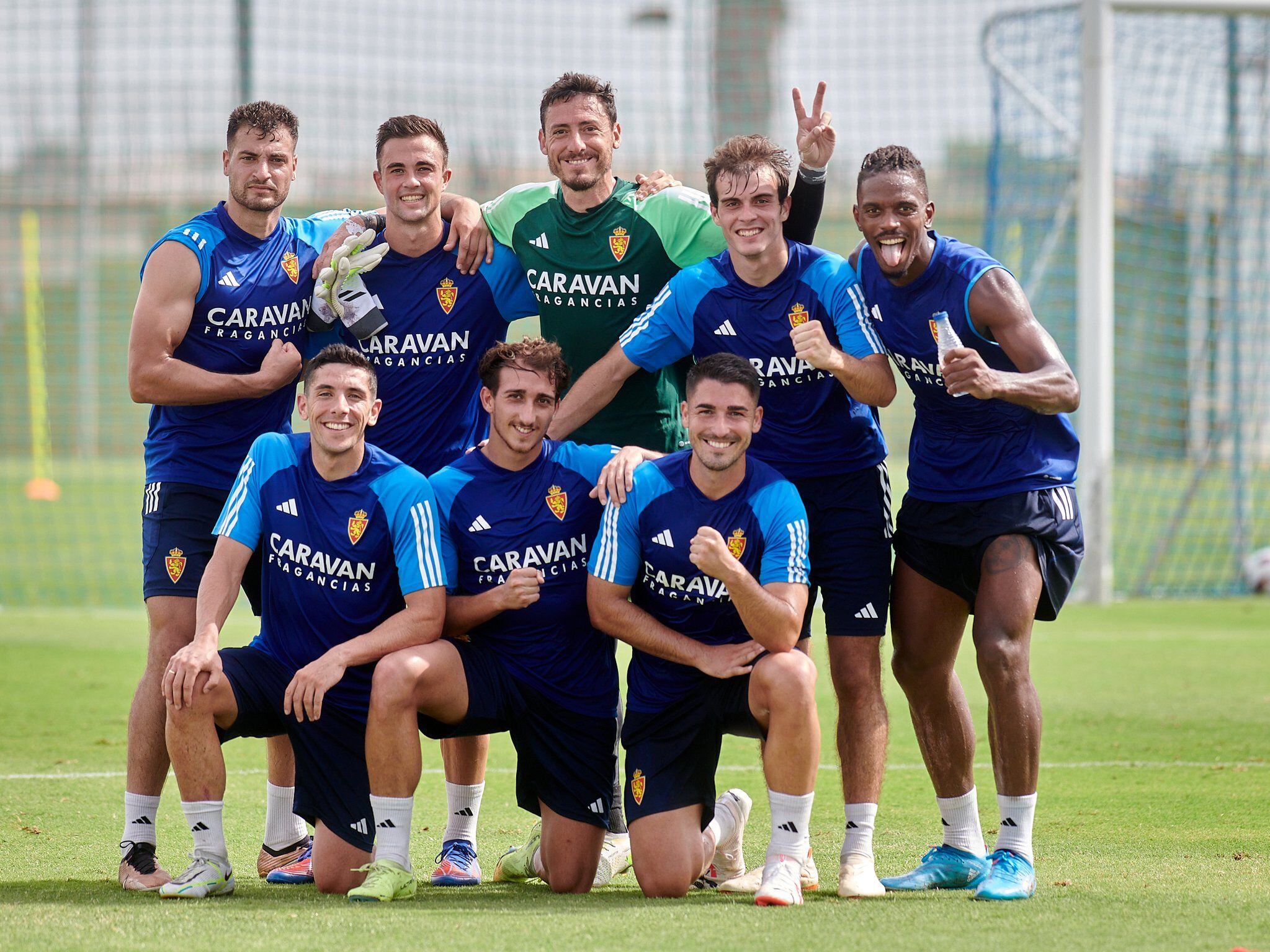 Entrenamiento del Real Zaragoza Entre