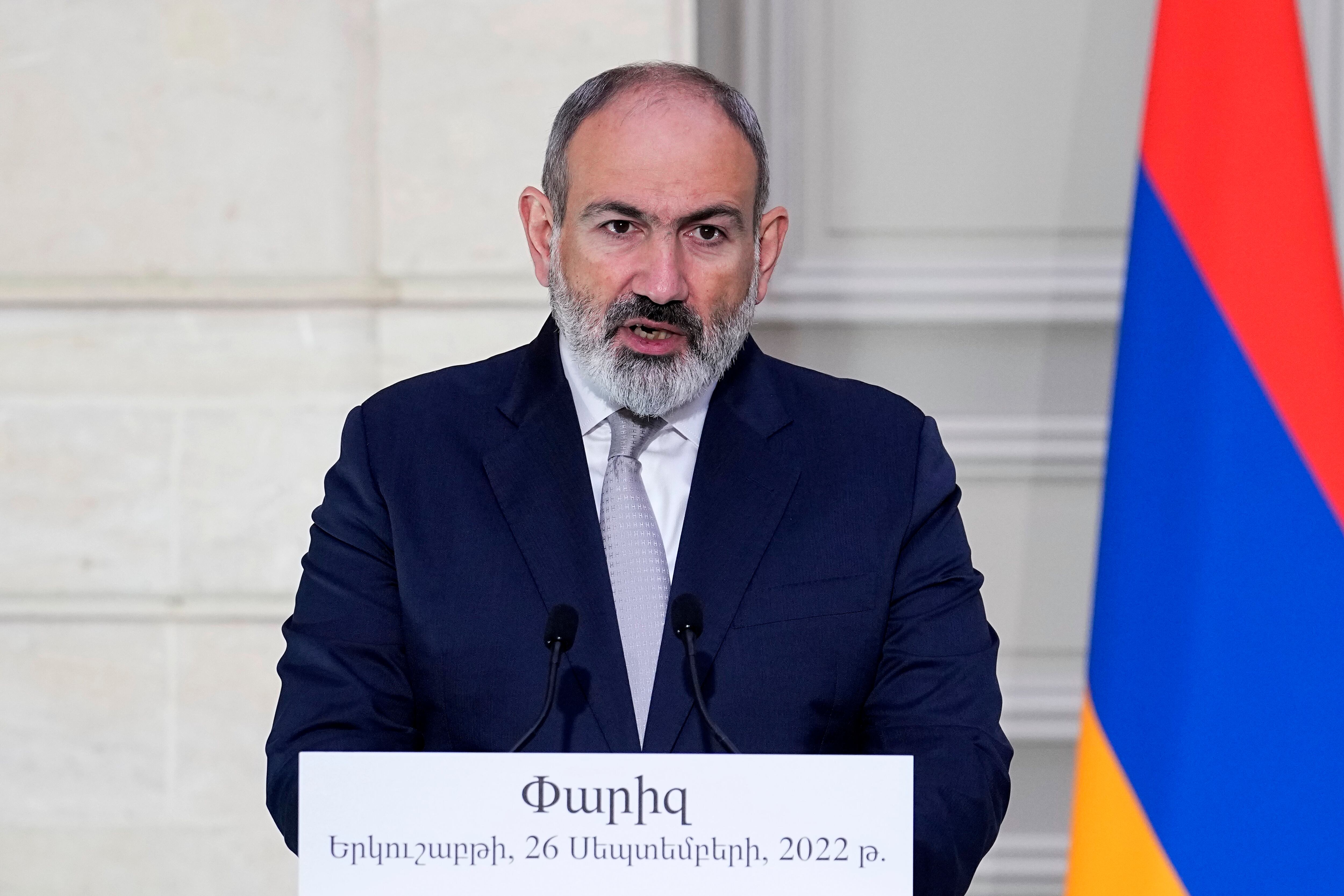 Nikol Pashinyan, primer ministro armenio