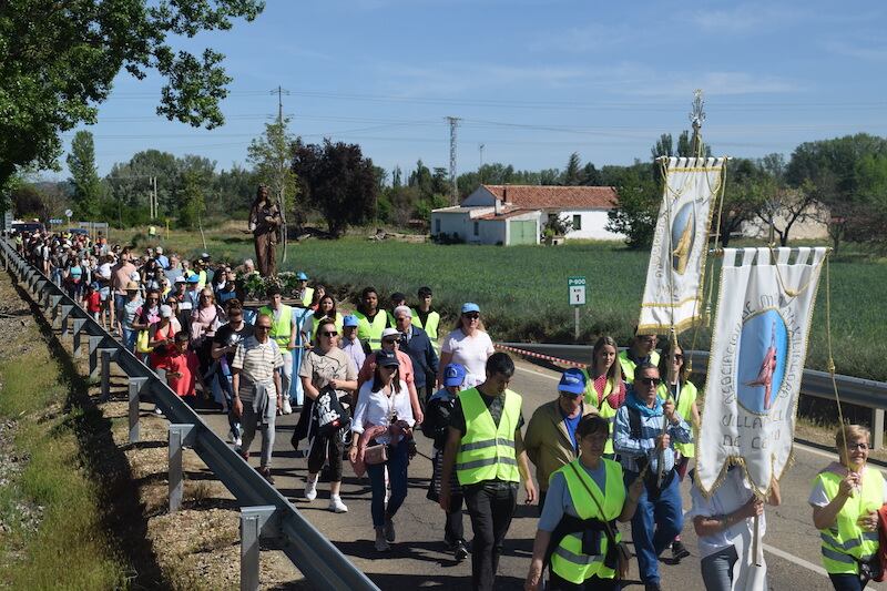 Imagen de archivo de la tradicional marcha salesiana de Villamuriel de Cerrato