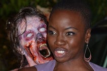 Danai Gurira, durante una presentación de &#039;The Walking Dead&#039;