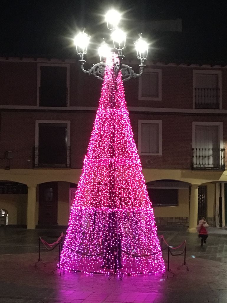 Árbol de Carrión de los Condes solidario con el cáncer de mama