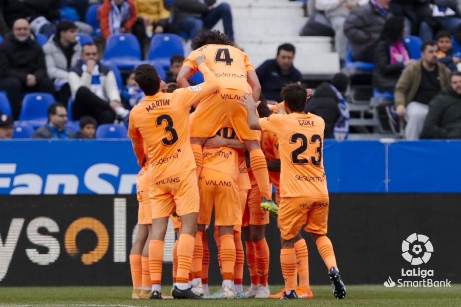 Celebración del gol de Bogusz