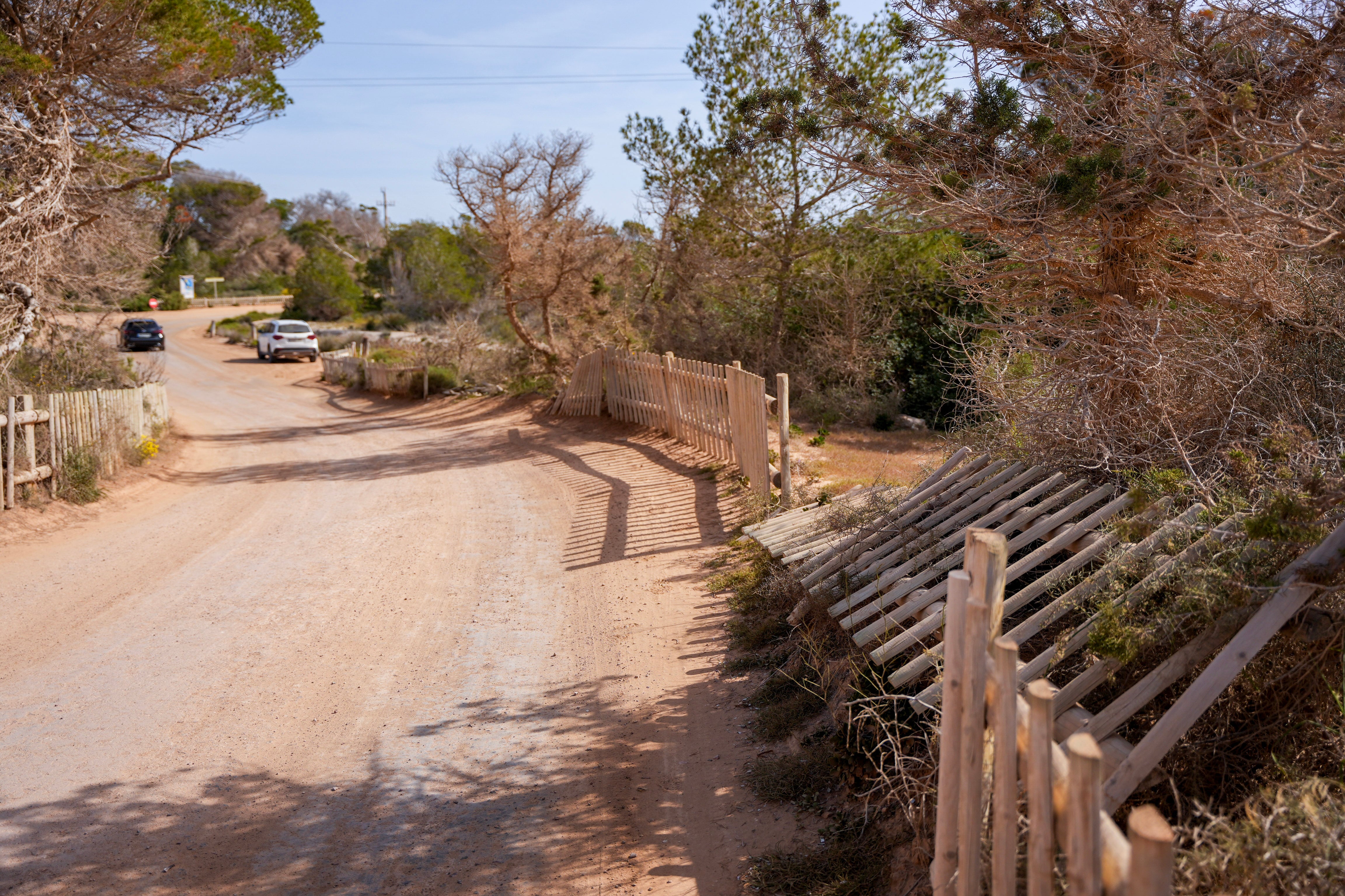 Imagen de los desperfectos