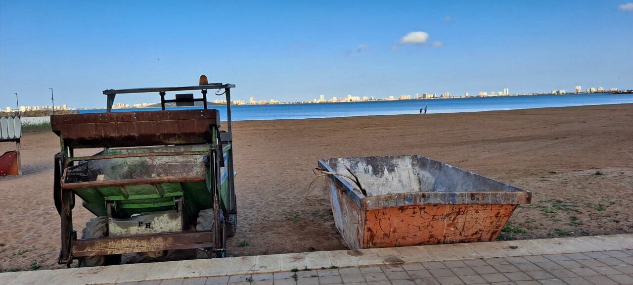 Playa Mar de Cristal en el Mar Menor