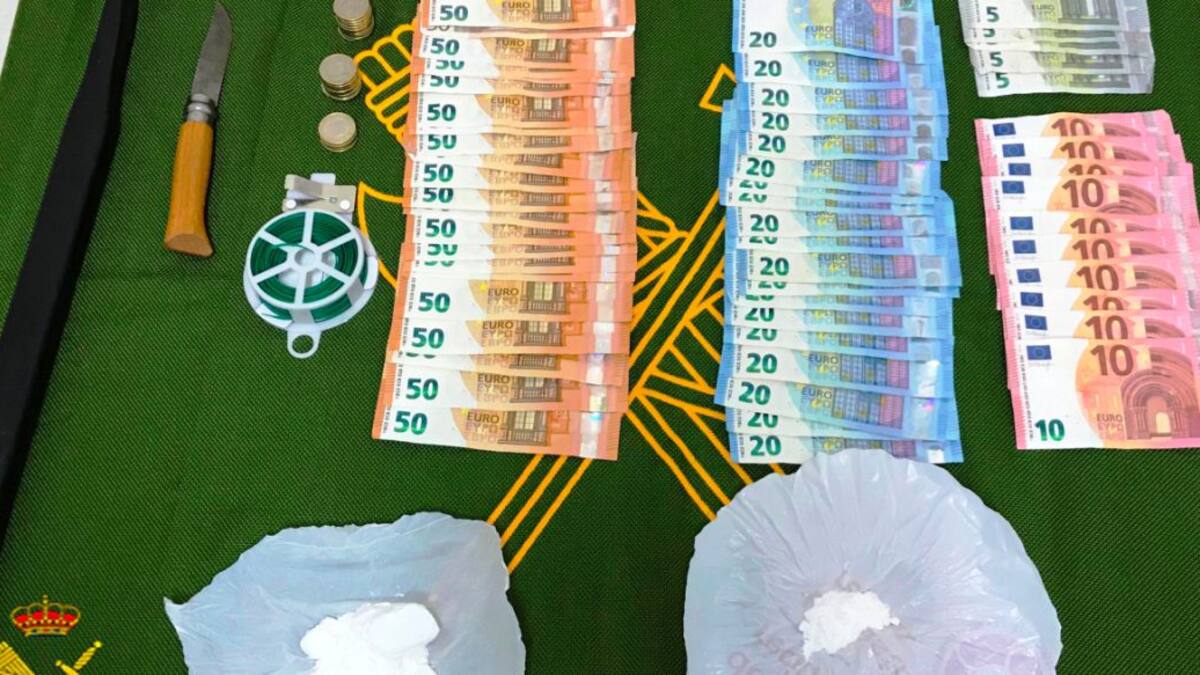 La Guardia Civil desarticula un punto de venta de droga en Torreblanca