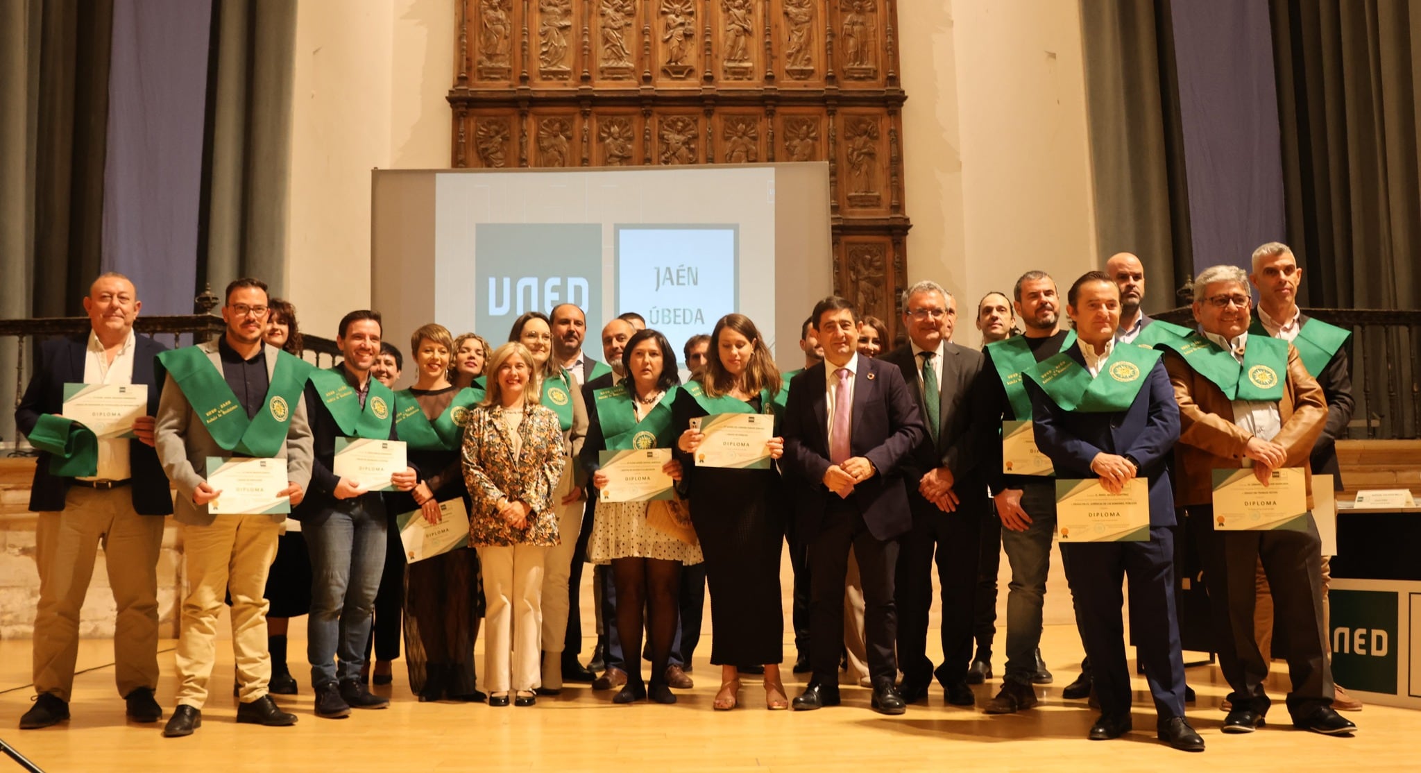 Inauguración del curso académico de la UNED en Úbeda