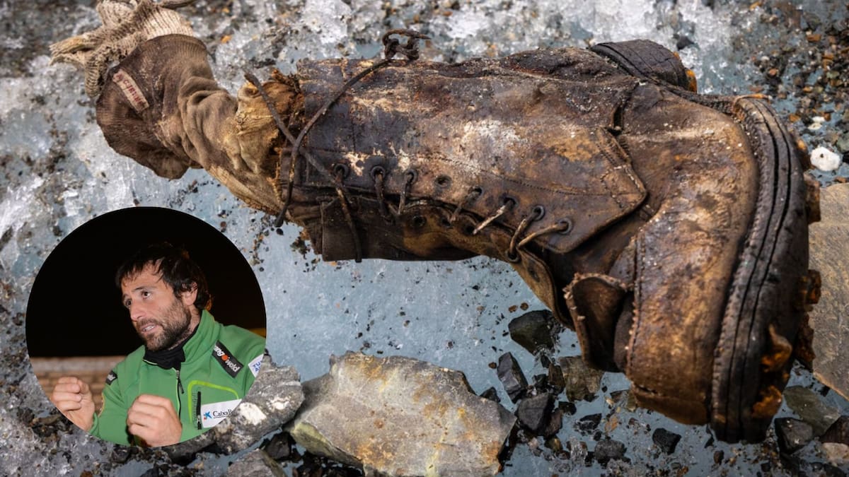Alex Txikon, sobre la bota de Irvine hallada en el Everest por National Geographic: "Han construido algo de la nada"