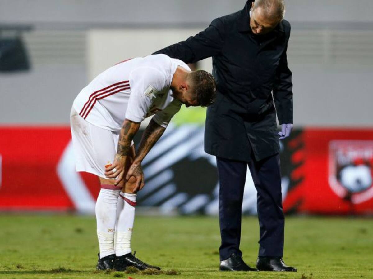 Los partidos que se perderá Sergio Ramos por su lesión