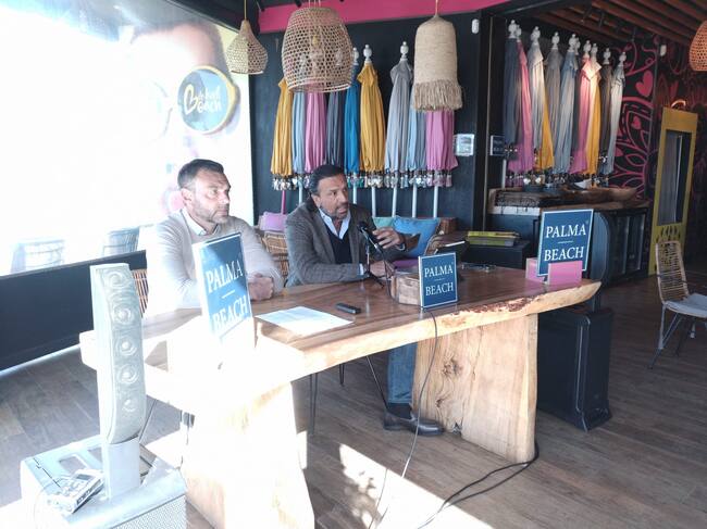 Rueda de prensa de 'Palma Beach'.