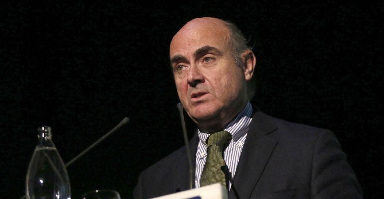 El ministro de Economía, Luis de Guindos