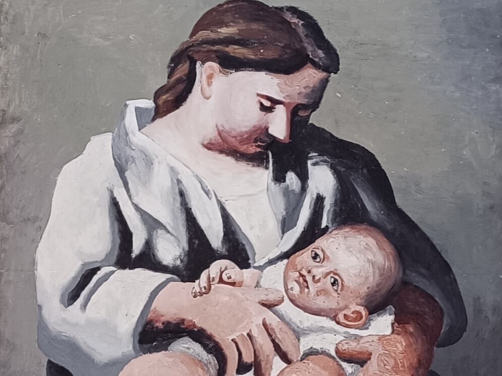 La Maternidad de Picasso (1921) es la obra del cartel de la exposición del artista malagueño en la Catedral de Burgos