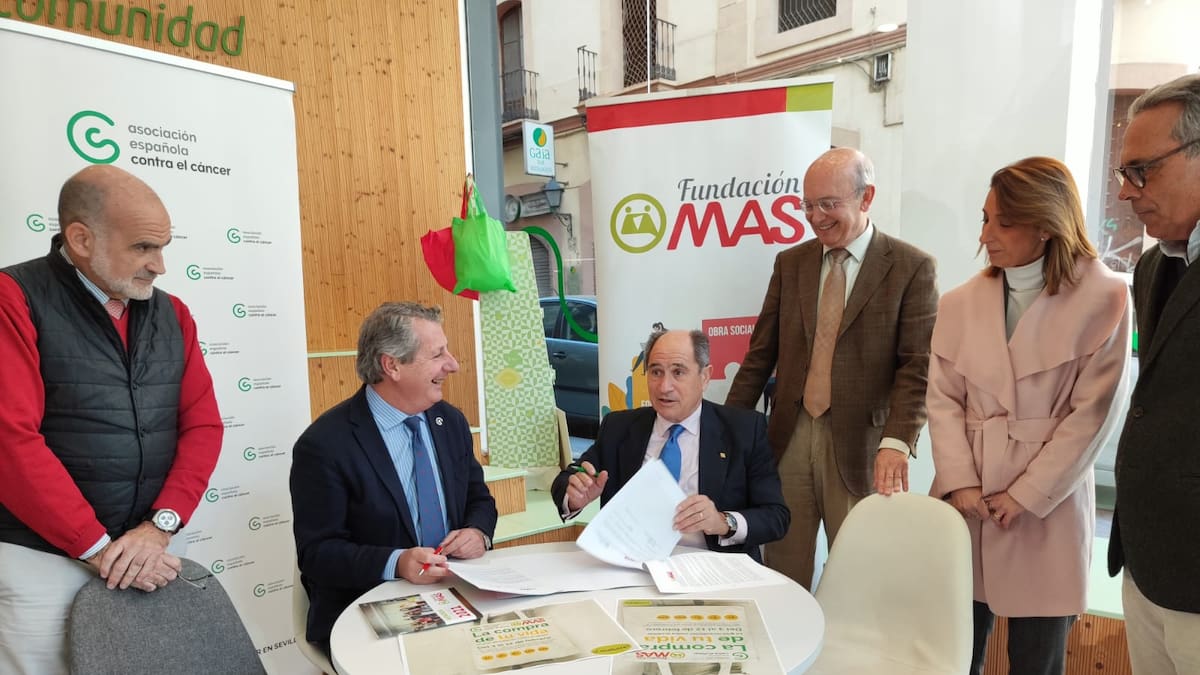 La Asociación Española Contra el Cáncer en Sevilla y la Fundación MAS ponen en marcha la campaña 'La Compra de tu Vida'