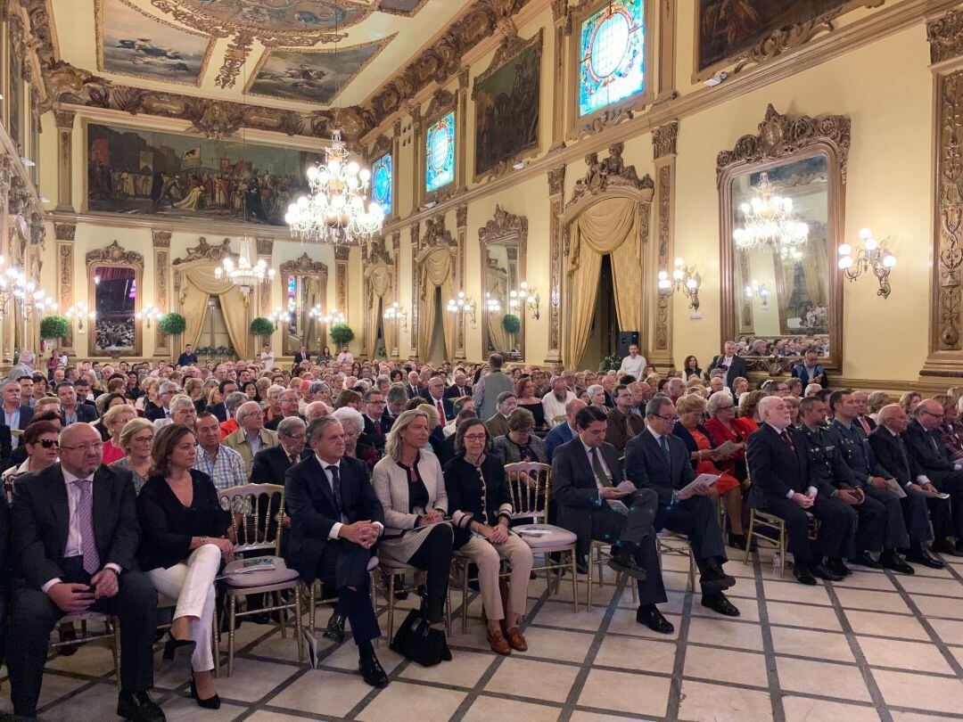 Salón Liceo, en el acto de entrega de los Potros 2019