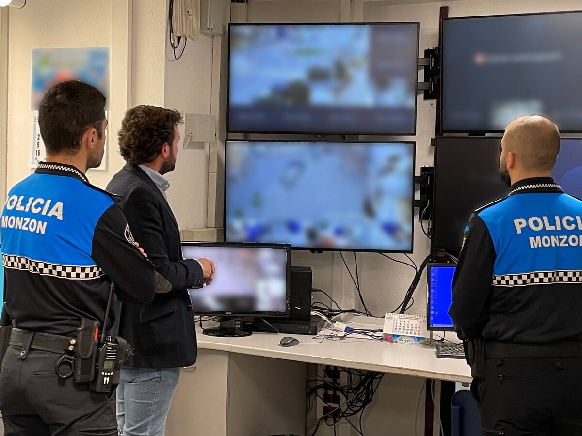 Monzón amplía su seguridad llegando a 100 videocámaras instaladas