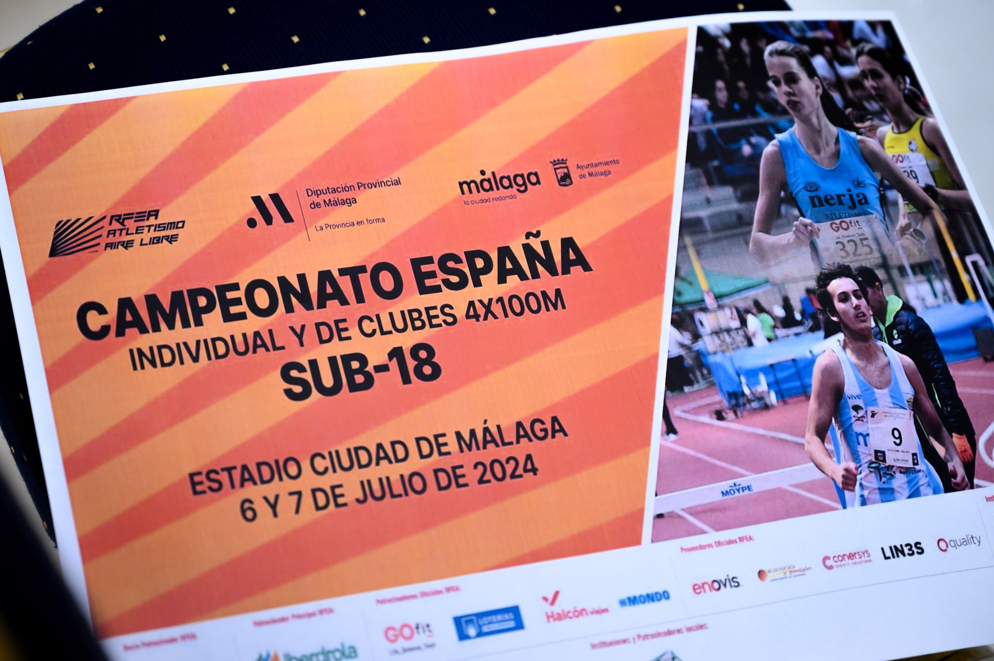 Campeonato de España de Atletismo sub 18 en Málaga