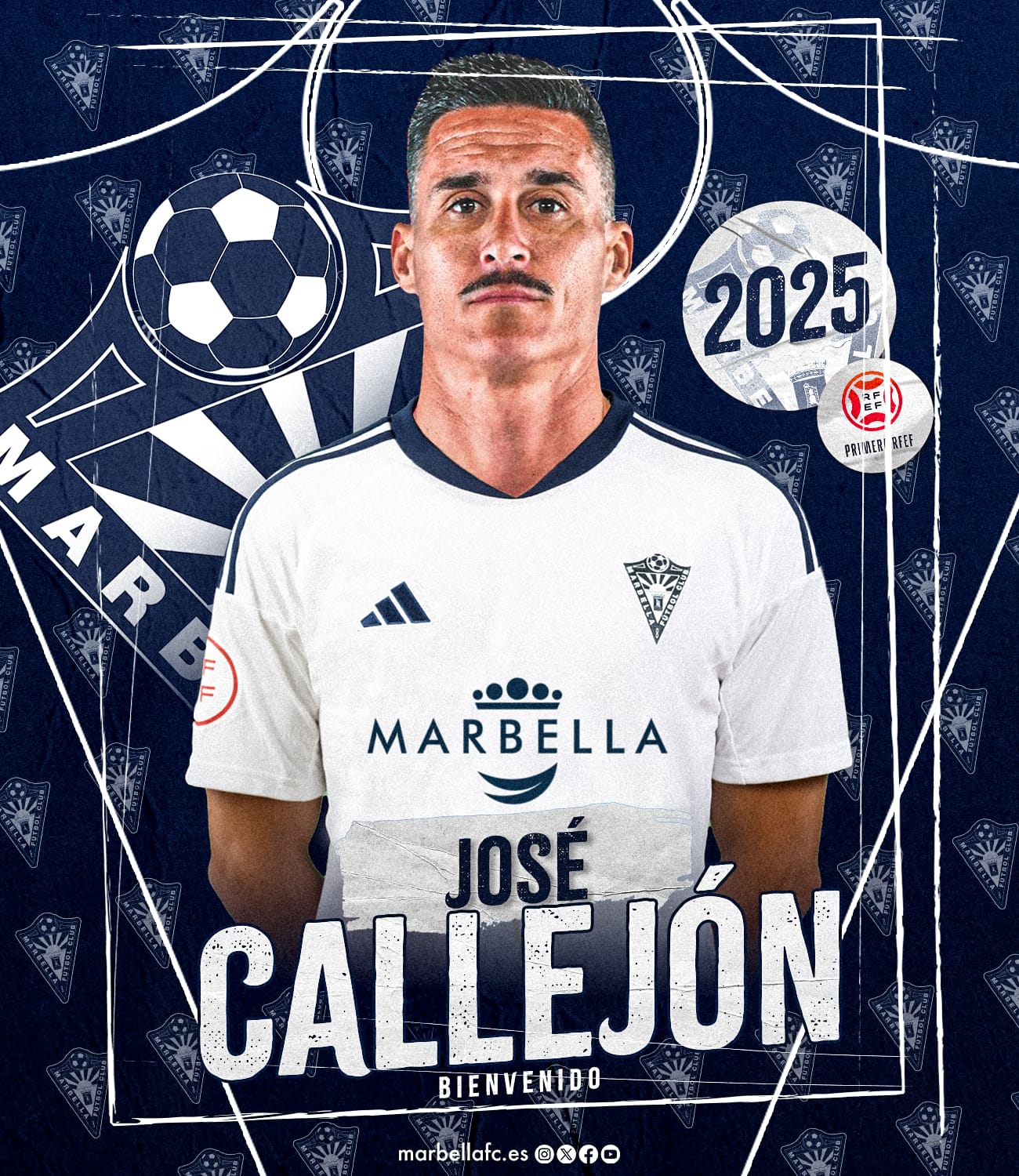 José Callejón, nuevo fichaje del Marbella FC/ Marbella FC