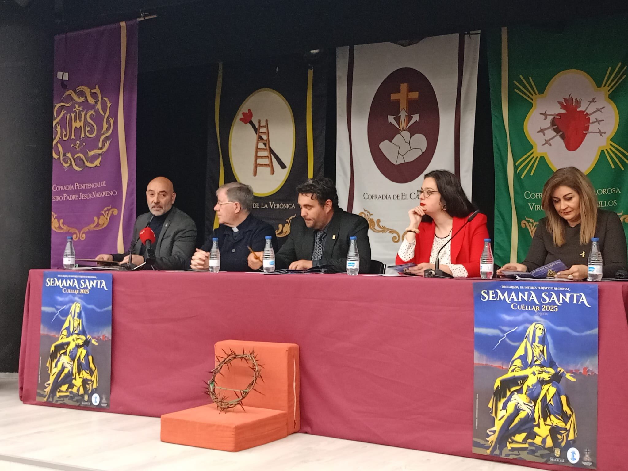 Presentación de los actos de Semana Santa de Cuéllar 2025