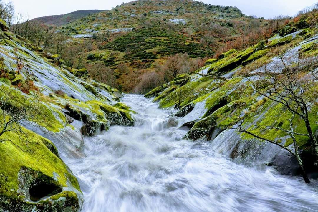 Una de las gargantas en el Valle del Jerte