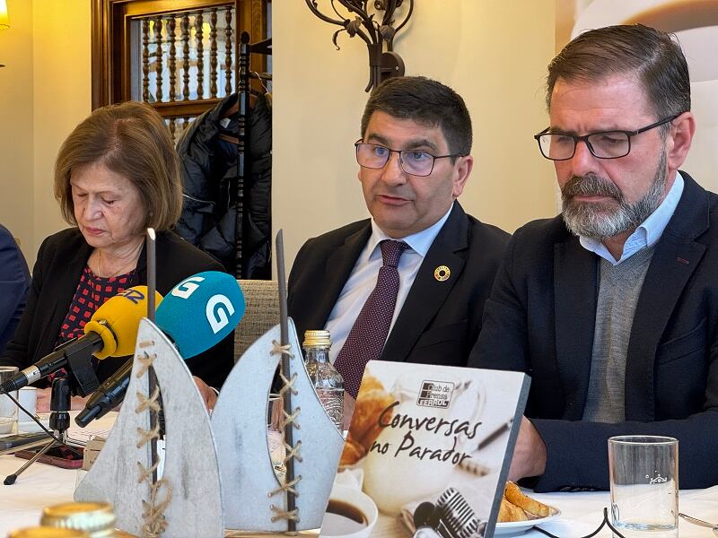 El delegado del Gobierno en Galicia en su intervención en Ferrol. Foto: Delegación del Gobierno