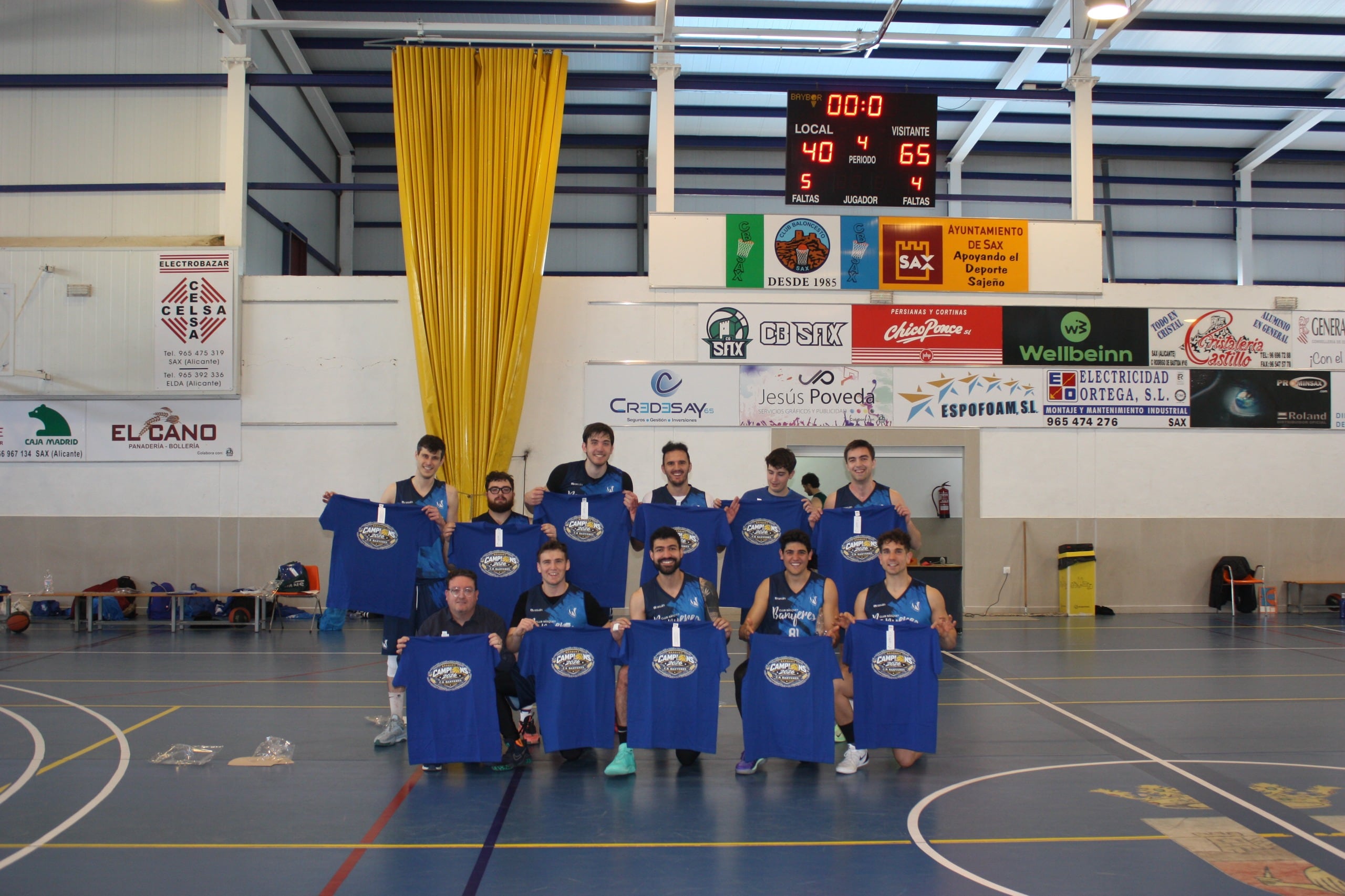 Sénior masculino CB Banyeres