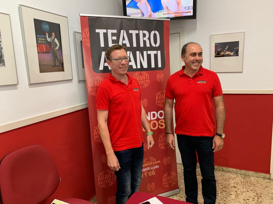 Paco Santofimia y Julián Molina, de Teatro Avanti