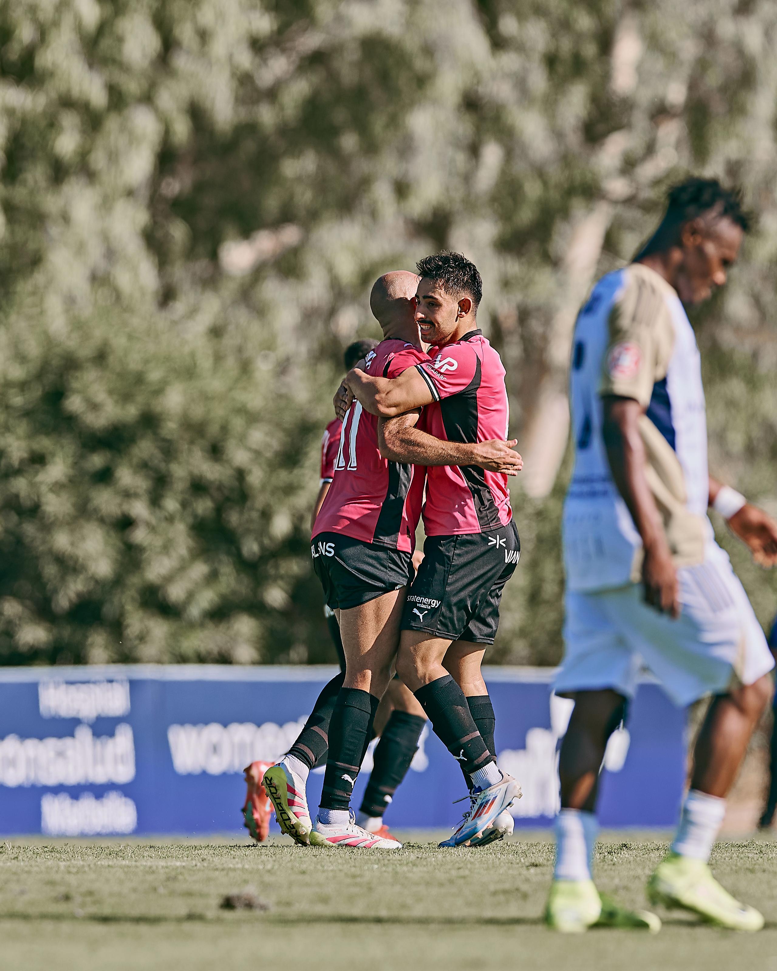 Celebración del gol ibicenco