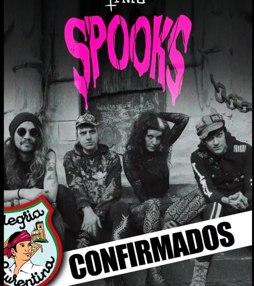 Cartel del concierto en el Jai Alai de la Alegría Laurentina