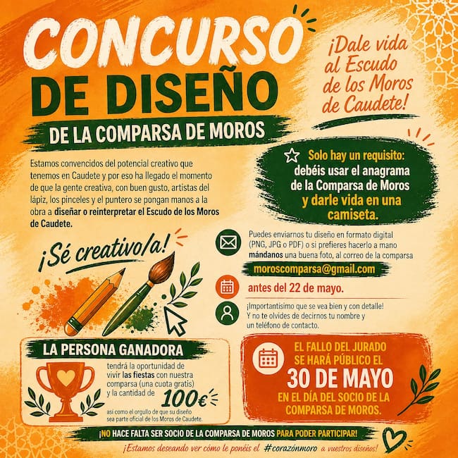 Cartel del concurso de diseño