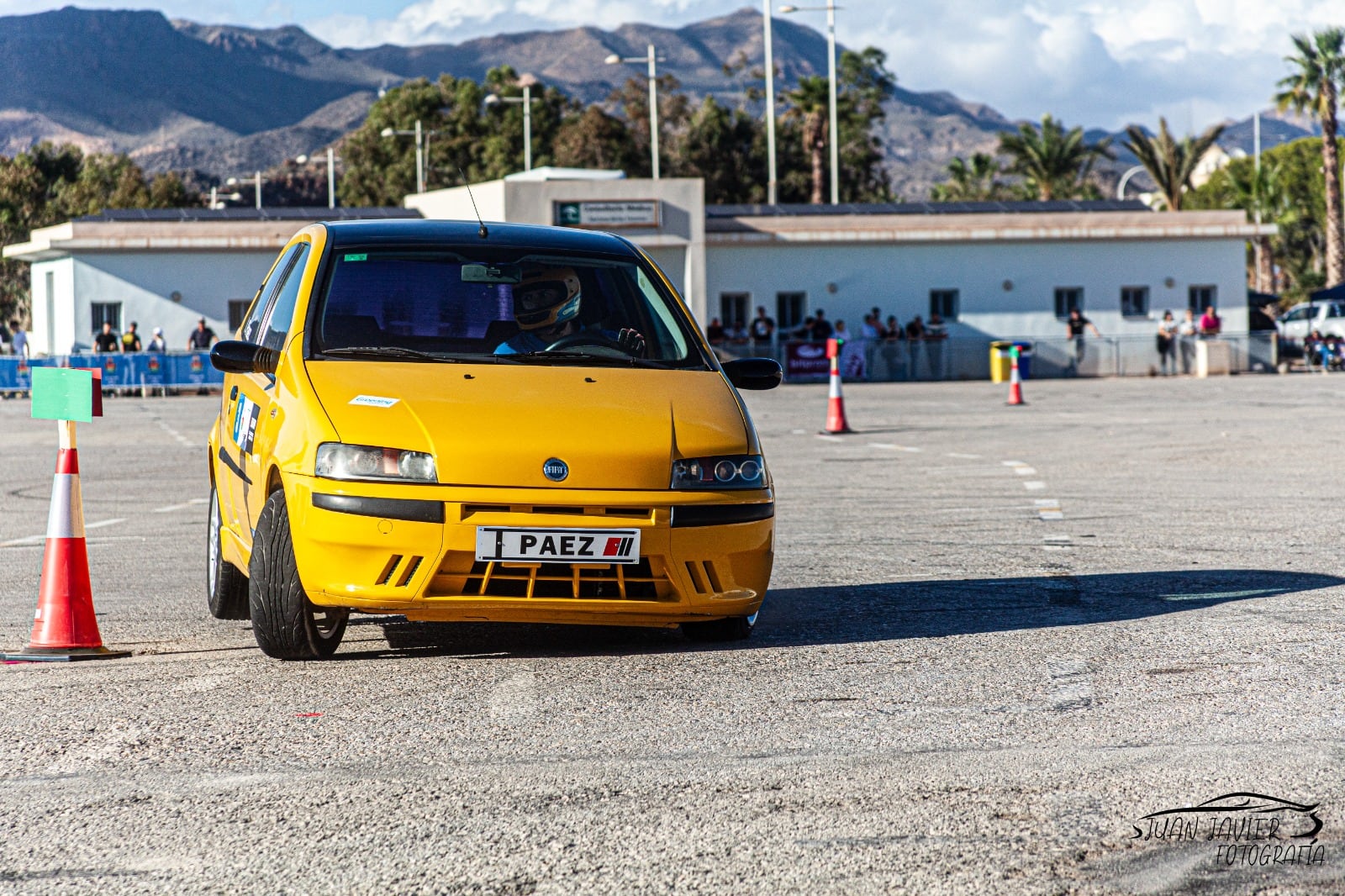 El malagueño Ismael Páez con Fiat Punto