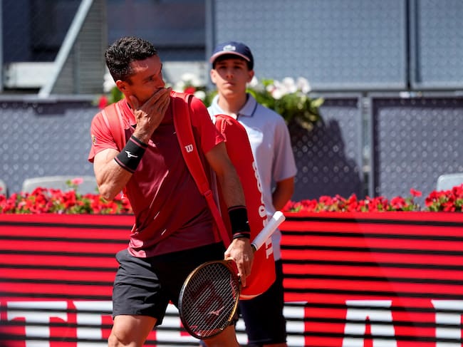 Roberto Bautista se despide del Mutua Madrid Open en la pista Manolo Santana