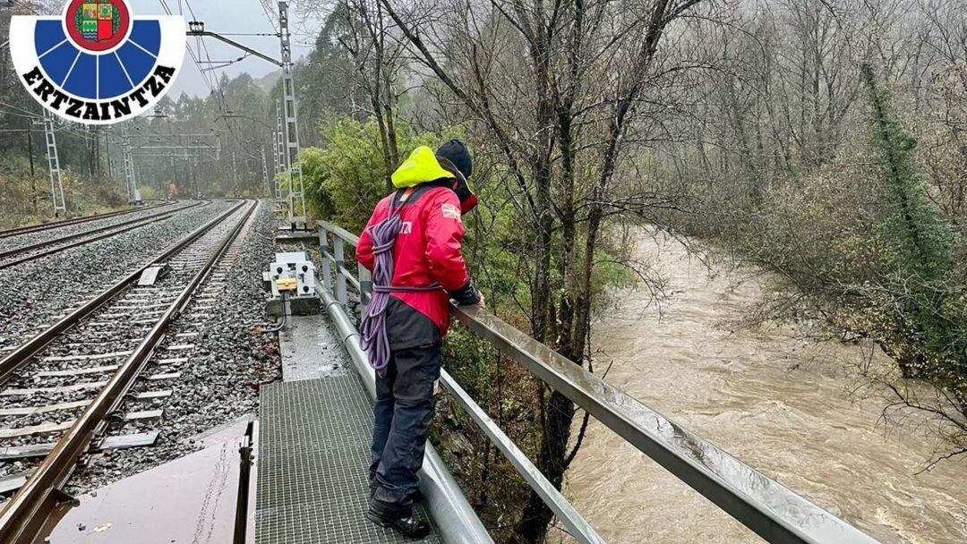 Rio Carranza que arrastró al jóven desaparecido.