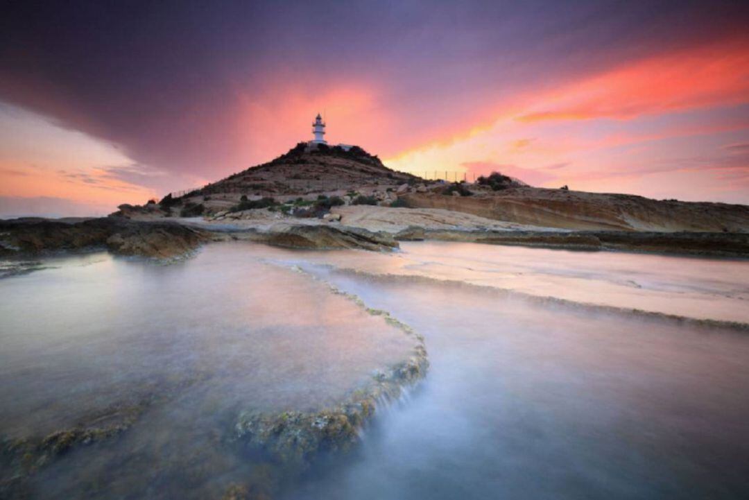 Imagen de archivo del faro del Cabo de la Huerta 