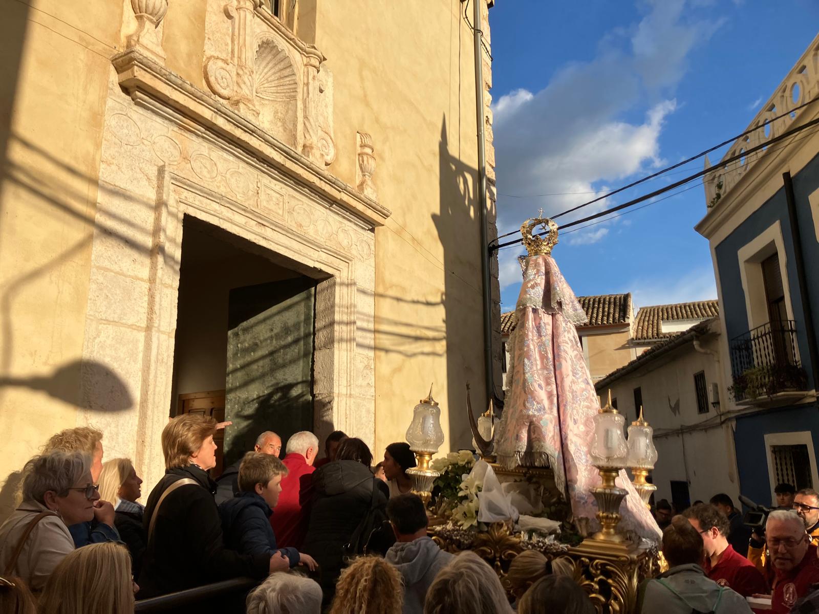 La Morenica, en la mañana del 1 de mayo