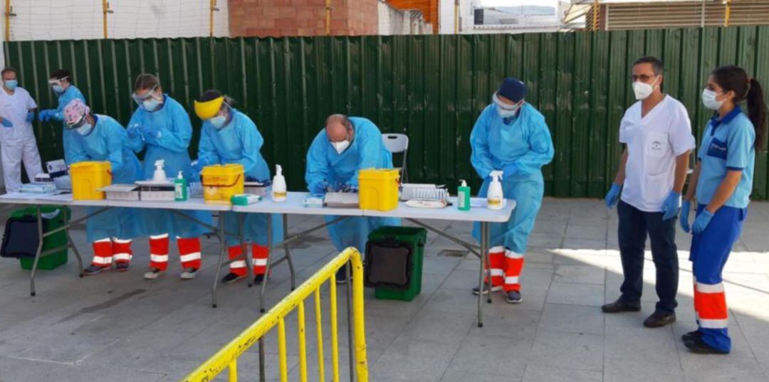 Cribado masivo en Andalucía.