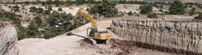 Excavación de sepiolita