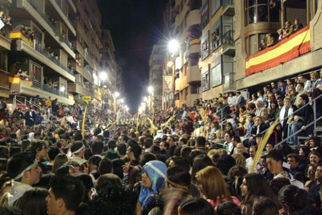 Domingo de Ramos en Lorca, con la procesión de las Palmas.